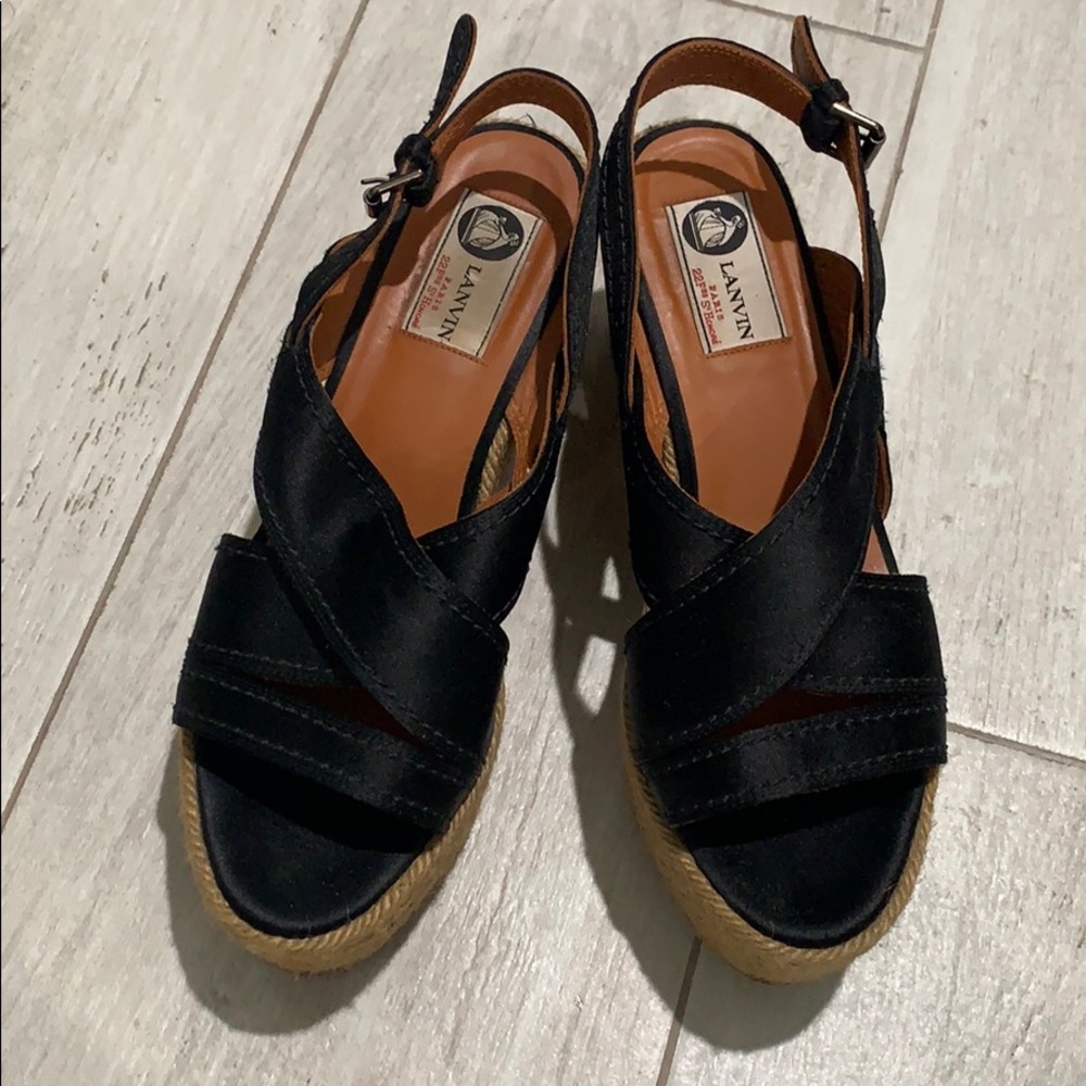 Lanvin platform Espadrilles size 37